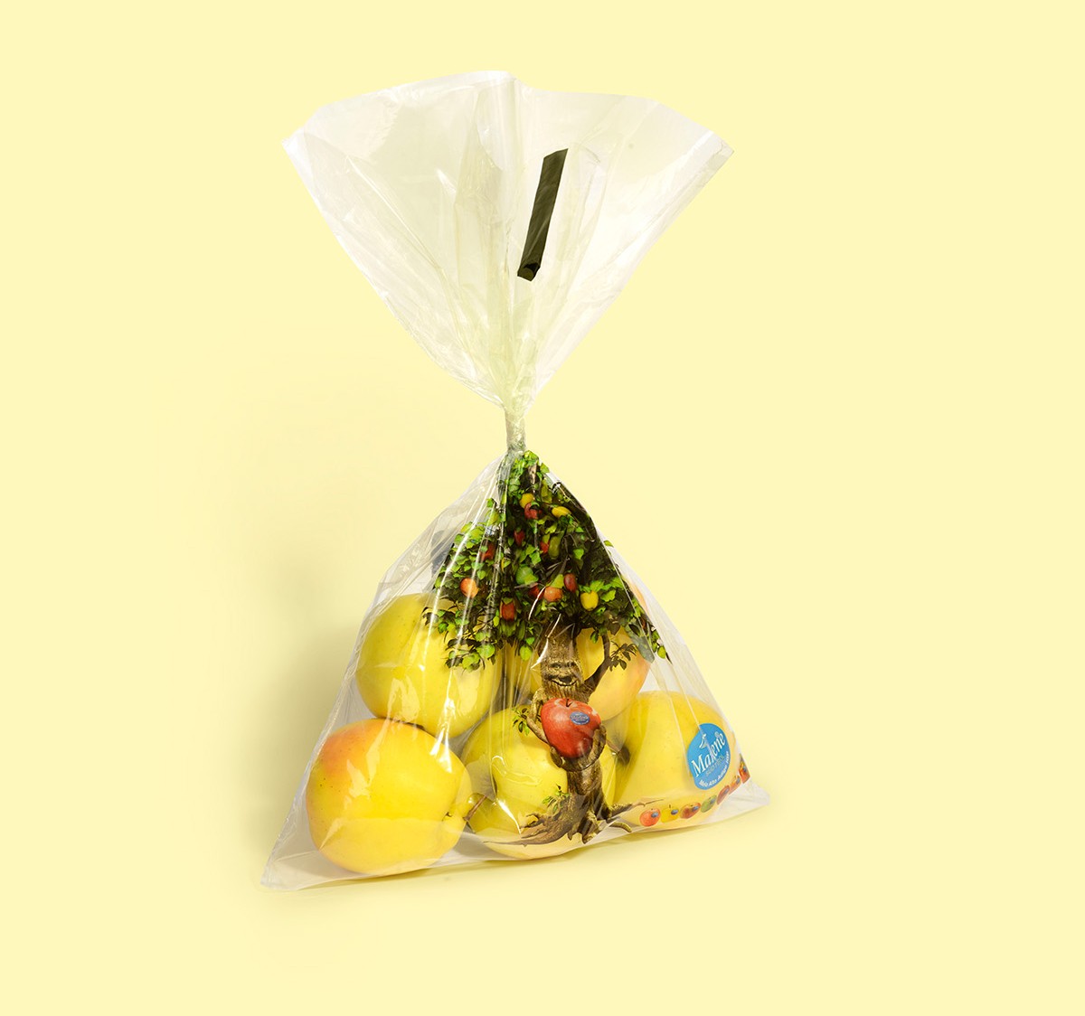 Fresh produce bag for applesFresh produce bag for apples